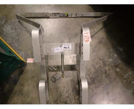 Modern aluminium ladder stand off. Not available for in-house P&amp;P, contact Paul O'Hea at Mailboxes on 01925 659133 