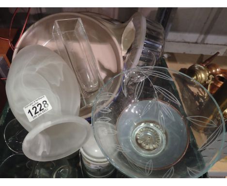 Quantity of mixed ceramics and glassware including Goebel. Not available for in-house P&amp;P, contact Paul O'Hea at Mailboxe