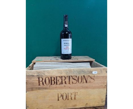 Eight bottles of Robertsons Rebello Valente 1985 vintage Port 8 x 750cl, Location: 