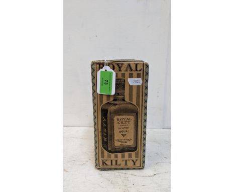 A sealed box of Royal Kilty liqueur Scotch Whisky 