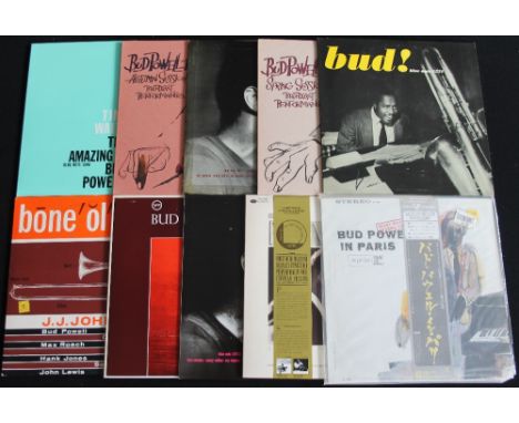 BUD POWELL/OSCAR PETERSON - Collection of 25 x original title LP's from two of the most heralded jazz pianists. (Powell) LPs 