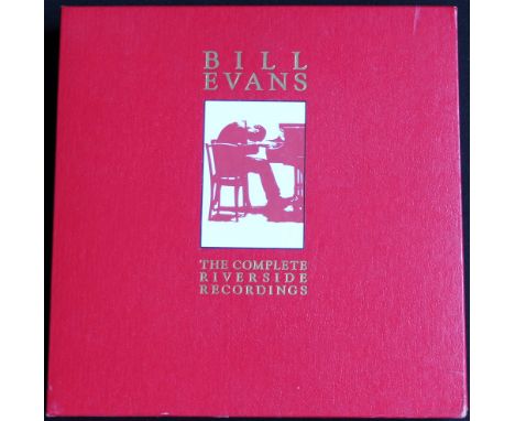 BILL EVANS - Complete 18 x LP box set of Bill Evans - The Complete Riverside Recordings, issued on Riverside (R-018). The boo