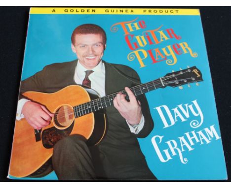 DAVY GRAHAM - THE GUITAR PLAYER - A beautiful condition 1st UK pressing of The Guitar Player issued on Golden Guinea (GGL 022