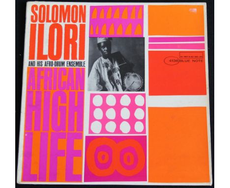 SOLOMON ILORI - Fantastic 1st US Blue Note (BLP 4136) of Solomon Ilori  And His Afro-Drum Ensemble - African High Life. This 
