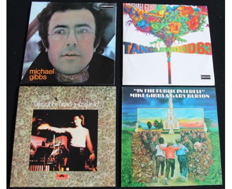 MICHAEL GIBBS - Collection of 4 x original title LP's. Titles are Tanglewood 63 (SML 1087 quite lovely Ex+ vinyl with very fe