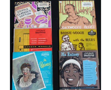 10" LP'S - Collection of 6 x original 10" LP's which include scarce and hard to find records! Titles are Various - Backwoods 