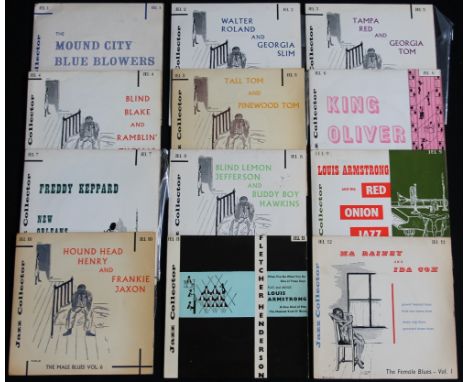 JAZZ COLLECTOR - Lovely collection of the first 24 x 7" EP's in the Jazz Collector series (JEL 1-JEL 24). Titles to include B
