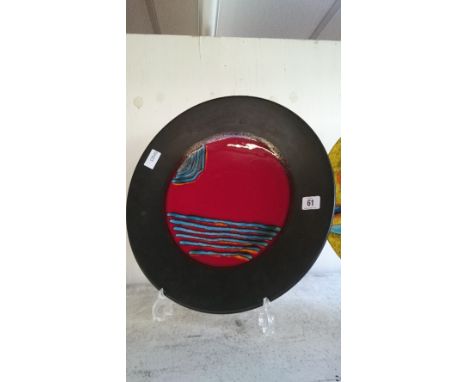 A modern Poole Pottery Millennium charger (16").