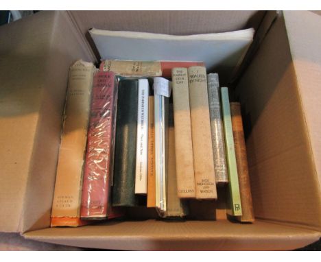 A box of East Anglian interest books, including H. Munro Cautley "Suffolk Churches", M R James "Suffolk &amp; Norfolk", plus 