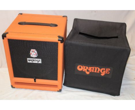 An Orange Smartpower SP212 600w speaker cabinet and cover