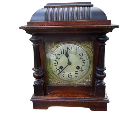 Edwardian Mahogany Mantel ClockQty: 1