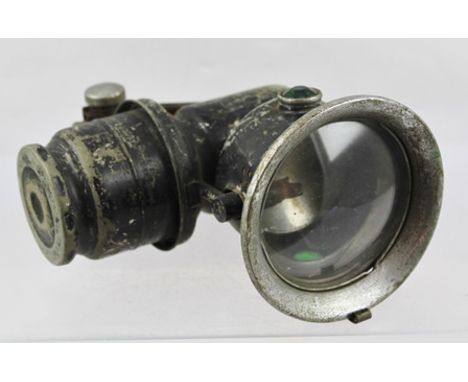 AN EARLY MOTORING LAMP 