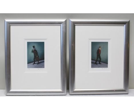 AFTER PAUL HORTON "Man of Mystery" and "The Working Man" two giclee limited edition prints from the "In My Life" series, nos.