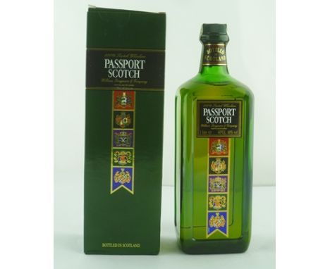 "PASSPORT SCOTCH" William Langmore & Co., Keith, Scotland, 40% vol., 1 x litre bottle, boxed 