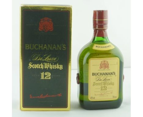 BUCHANAN'S De-luxe Blended Scotch Whisky, aged 12 years, 40% vol., 1 x 70cl bottle, boxed 