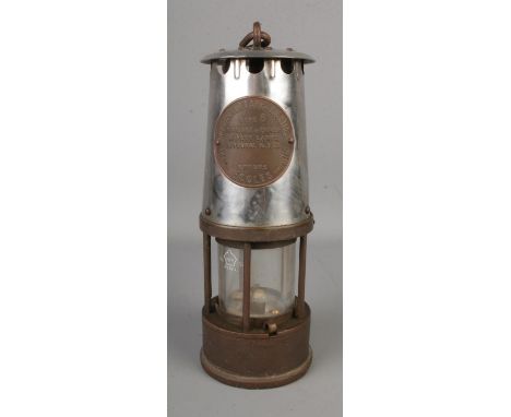 An Eccles Type 6 Miners Lamp, from The Protector Lamp &amp; Lighting Co Ltd.  