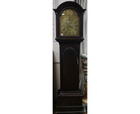 An oak longcase clock, 18th century, Philip Avenell, Farnham, c.1770-1800, H.193cm