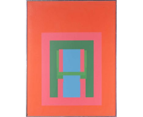 Robyn Denny (1930-2014), Untitled abstract, part of the Paradise Suite, screenprint, numbered 17/75, 84 cm x 65 cm framed and