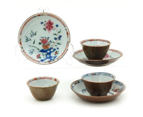 Floral decor, saucers are 10 cm. in diameter.