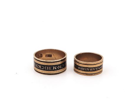 With enamel  dated 1805 and 1830