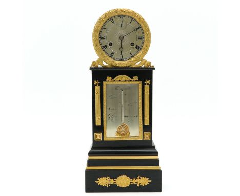 Empire  with thermometer  19th century  height 40 cm.