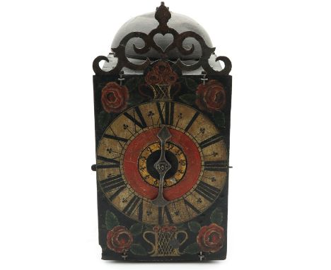 Presumably Twente  heavy duty  verge movement  percussion and alarm clock  height 40 cm.