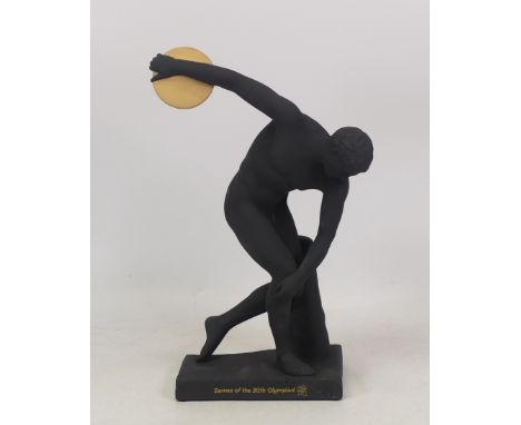 Wedgwood, London Olympics 2012 'Games of the 30th Olympiad' Figure of a Discus Thrower. Boxed.