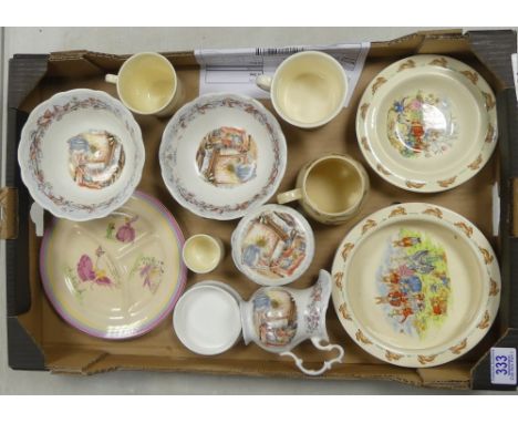 Royal Doulton selection, 'Winter' From the Brambly Hedge Gift Collection including One Milk Jug (11cm H), One Large Bowl, One