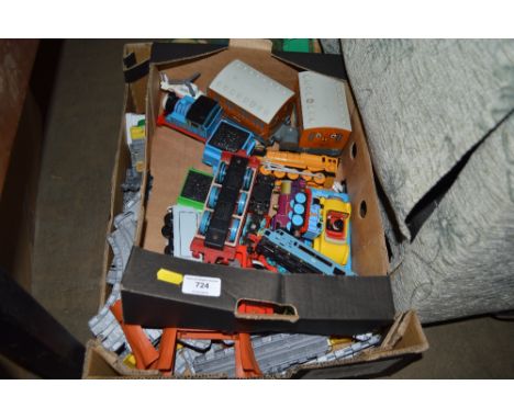 Two boxes of Thomas the Tank Engine