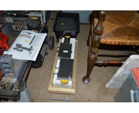 A stair case ladder leveller together with a quantity of rubber grip mats  