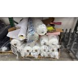 Lot - Assorted Fabric, Mostly White