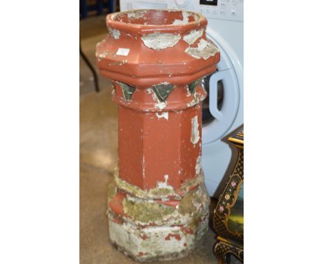 31" GARDEN CHIMNEY POT PLANTER     