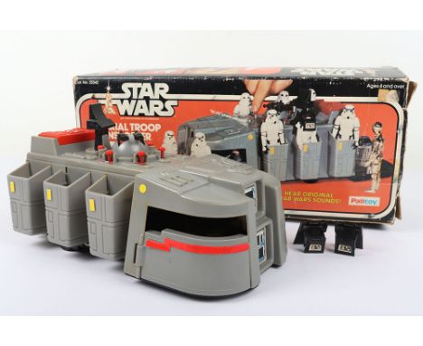 Vintage Palitoy Star Wars 1979 Imperial Troop Transporter, cat no 33342, in good original condition, stickers have been appli