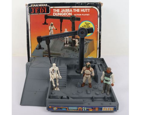 Kenner Star Wars Return of The Jedi Jabba the Hutt Dungeon Action Playset, No.71381 Sears exclusive includes three Star Wars 