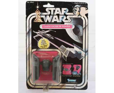 Kenner Star Wars Vintage Darth Vader Tie Fighter, No.39160 diecast metal-high impact plastic, mint, factory sealed bubble is 