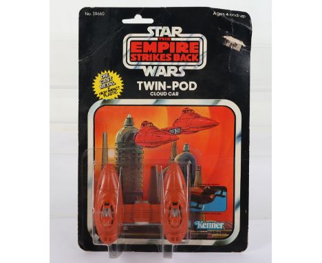 Kenner Star Wars Vintage Twin Pod Cloud Car, No.39660 diecast metal-high impact plastic, mint, factory sealed bubble is very 