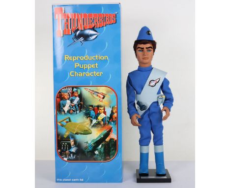 Very Scarce Scott Tracy Reproduction Puppet from Gerry Andersons Tv Show Thunderbirds, manufactured by this planet earth Ltd,