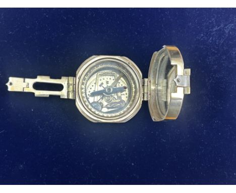 Brass compass 