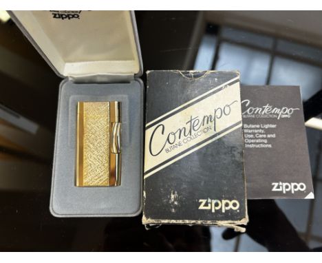 Zippo contempo lighter with box 