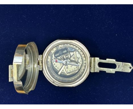 Brass compass 