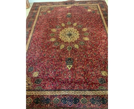 A Woodwood Grosvenor Persian carpet. W:366cm x D:274cm x 