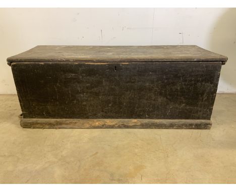 A vintage pine trunk. 