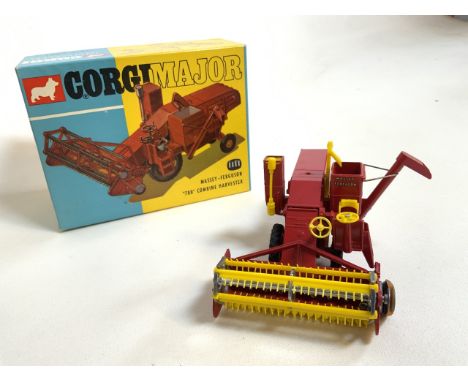 Assortment of boxed Corgi farm models to include No.1111 Massey-Ferguson 780 Combine Harvester, No.1128 Priestman Cub Shovel,