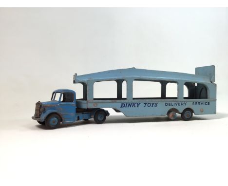 Assortment of 5 loose Dinky lorries. No. 434 Bedford Crash Truck in Top Rank livery. No. 436 Ford D800. No. 435 Bedford TK Ti