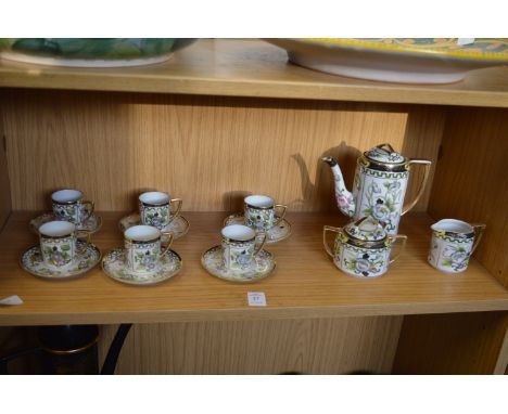 A Noritake coffee service.