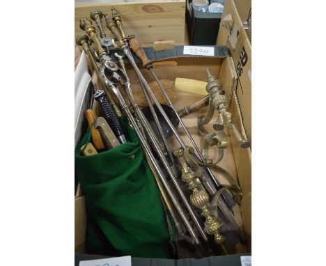 Fireside tools etc.