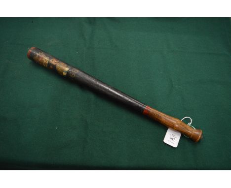A Victorian truncheon.