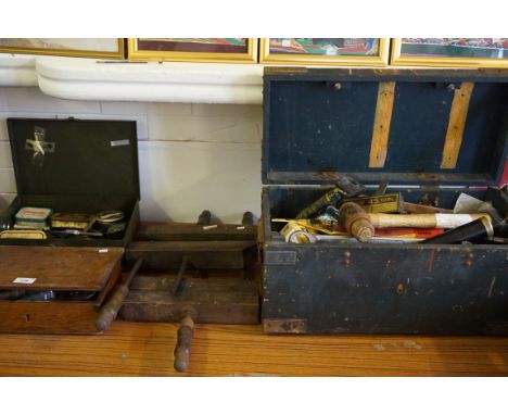 A quantity of assorted tools.