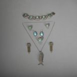 Konvolut Silber- und Metallschmuck