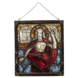 Bleiverglasung mit Auferstandenem Christus